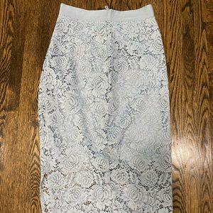 Beautiful lace pencil skirt